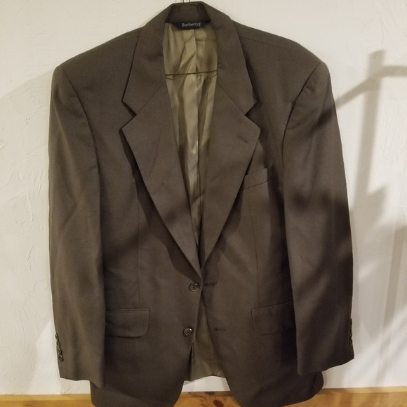 Burberry Other - Rare Vintage Burberry! Brown Mens jacket 100% wool
